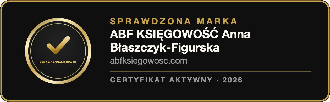 Sprawdzona Marka - certyfikat