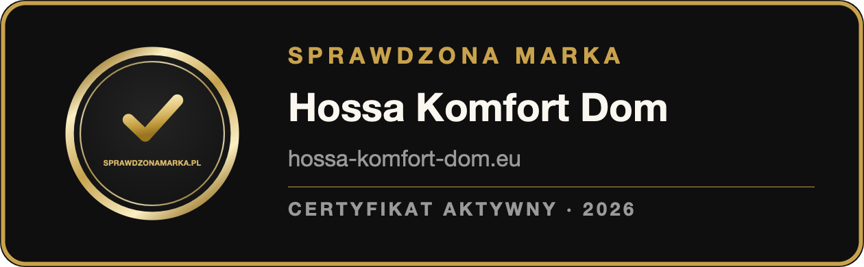 Sprawdzona Marka - certyfikat