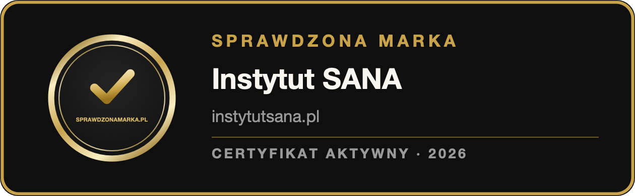 Sprawdzona Marka - certyfikat