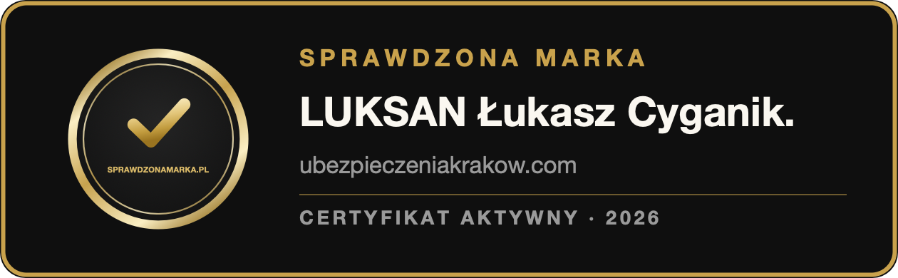 Sprawdzona Marka - certyfikat