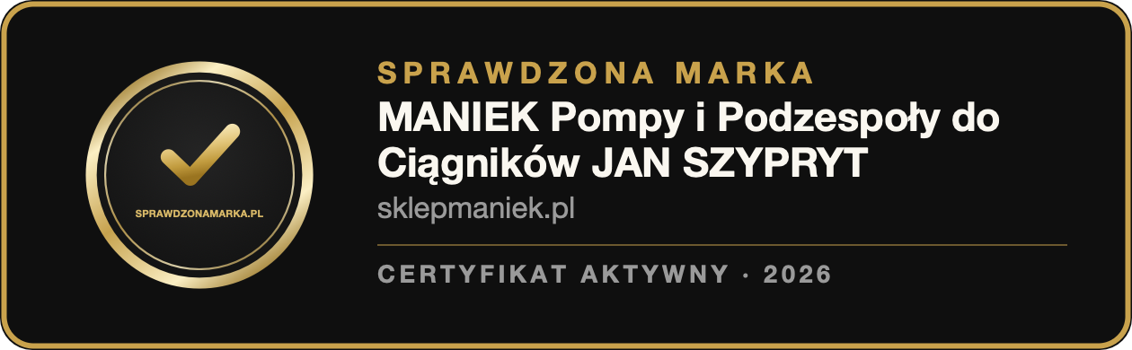 Sprawdzona Marka - certyfikat
