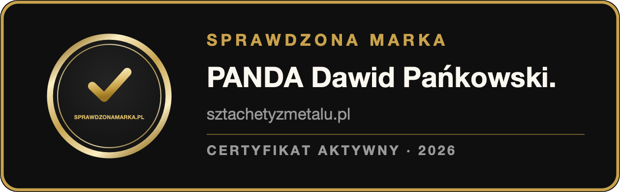 Sprawdzona Marka - certyfikat
