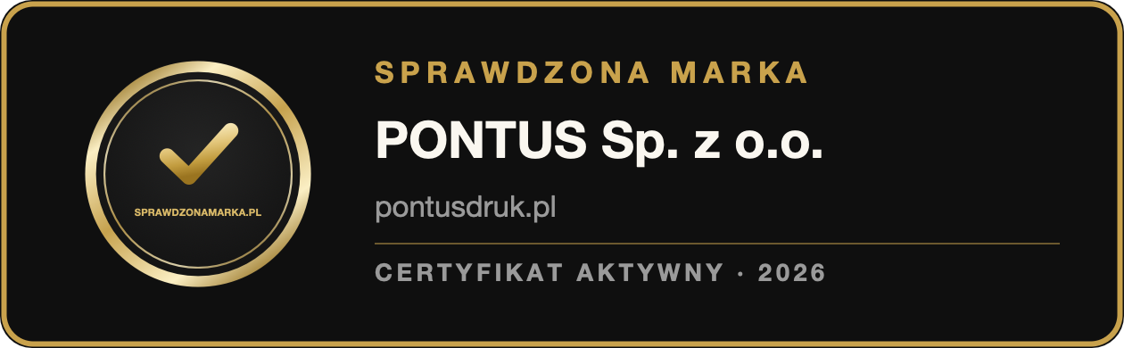 Sprawdzona Marka - certyfikat