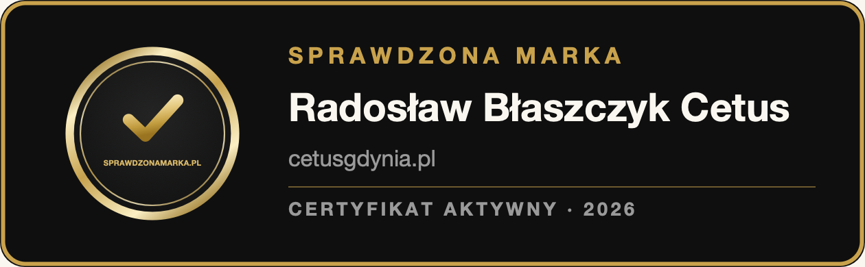 Sprawdzona Marka - certyfikat