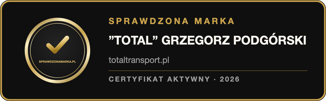 Sprawdzona Marka - certyfikat